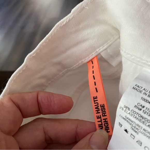 NWT Garage High Rise White Skinny Jeans - Picture 4 of 6